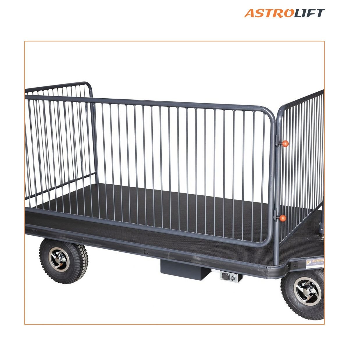 Buy Electric Platform with Fence in Tugs and Mobile Plafforms available at Astrolift NZ